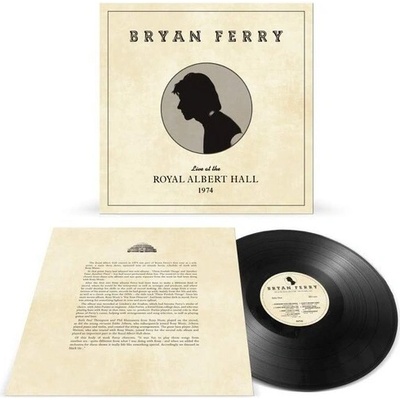 FERRY, BRYAN - LIVE AT THE ROYAL ALBERT HALL 1974 - 1VINYL ALBUM