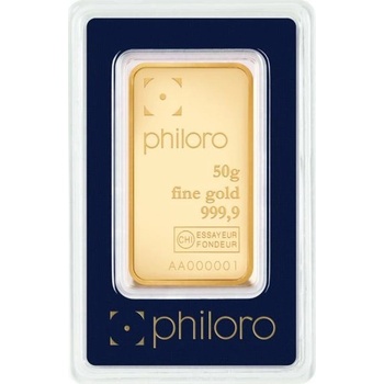 Valcambi Philoro zlatý slitek 50 g