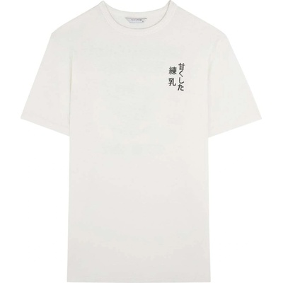 Scalpers Тениска 'Milk Tee' бяло, размер L