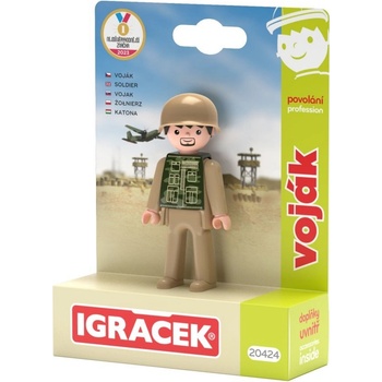 Efko Igráček Voják figurka s příslušenstvím