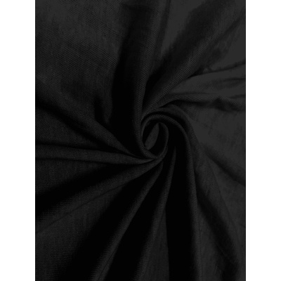 Povlečeme vše Prostěradlo Jersey Lux černé 90x200