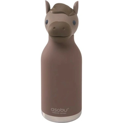 Asobu nerezová termoláhev Bestie Kůň se slámkou 460 ml