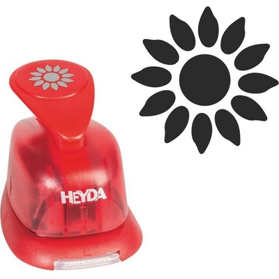 HEYDA ozdobná děrovačka S slunečnice 17 mm