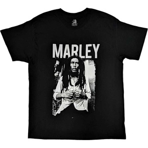Bob Marley Black & White Black XL Риза (BMATS04MB04)