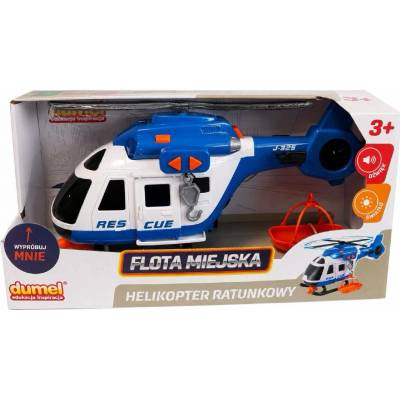 Dumel Helikoptéra Městská flotila se zvukem a světlem 1:48