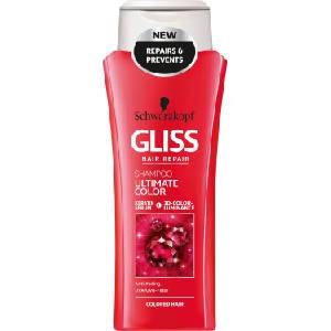 Schwarzkopf Gliss Ultimate Color Шампоан за боядисана и изрусена коса 250 ml