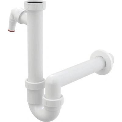 Sifón pre drez umývadlo s prepadom veporit 1 1/2" biela VP81-DN40