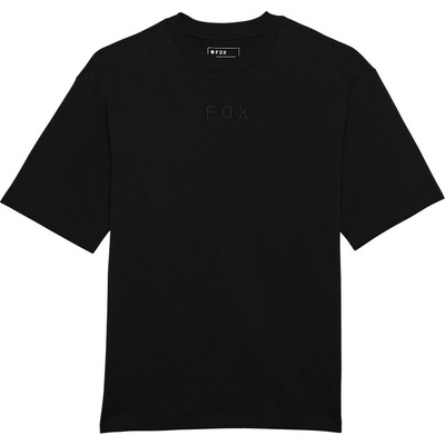 Fox tričko Wordmark Ov Ss Tee Black 001