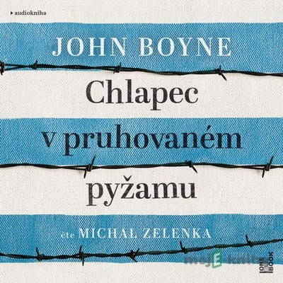 Chlapec v pruhovaném pyžamu