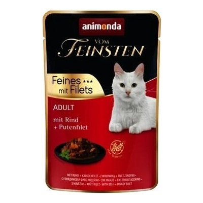 Animonda Vom Feinsten Adult Feines m.Fillets hovädzie a morčacie 85 g