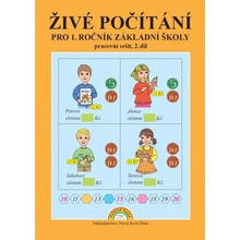 Živé počítání 2. díl – pracovní sešit k učebnici Matematika 1 - Zdena Rosecká