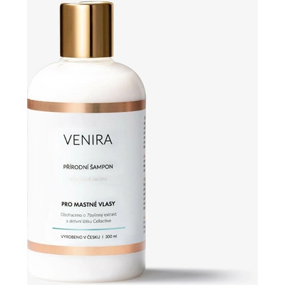 VENIRA prírodný šampón pre mastné vlasy kokos 300 ml kokos 300 ml