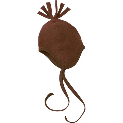 Engel Зимна шапка (beanie) Engel Baby Hat, Wool Fleece Beanie - Zimt Melange - размер 86/92 (EU) (204-4079-1211)