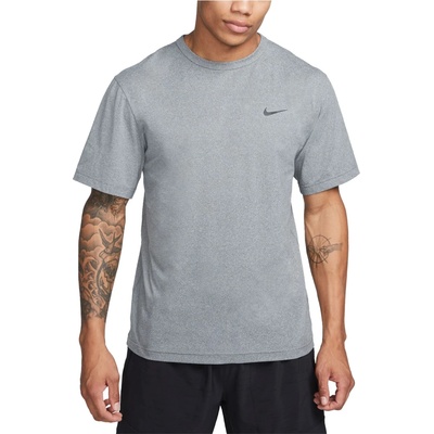 Nike Мъжка спортна тениска Nike Hyverse Dri-FIT UV S/S Sport shirt - Smoke Grey / Heather / Black (216-3866-1111)