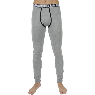 CR7 Pánske nohavice na spaní sivé