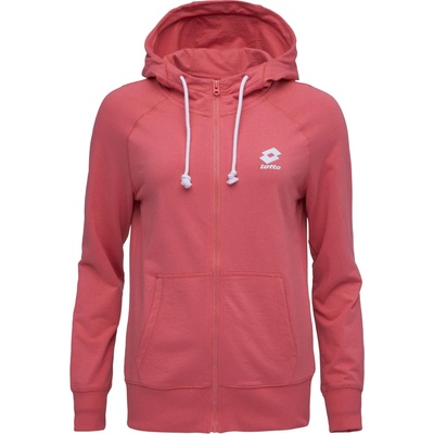 Lotto Smart OG Full-Zip Hoodie ružová biela
