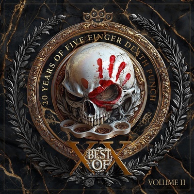 Five Finger Death Punch - Best Of - Volume 2 (Anniversary Edition) (Gatefold Sleeve) (Gold/Black Smoke Coloured) (2 LP) (0810202530119)