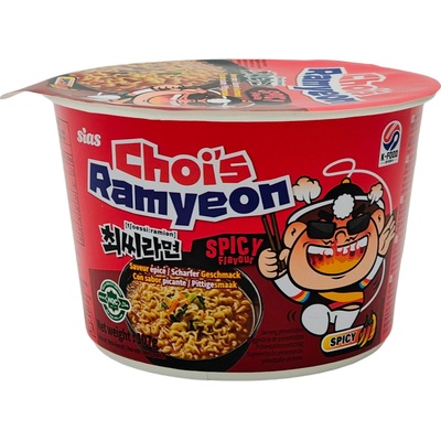 Choi's Polievka ostrá cup Chois Ramyeon 107 g