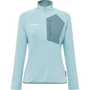 MAMMUT Дамски поларен пуловер Mammut Women's Aenergy Light Midlayer Half Zip Pull Fleece jumper - Nebla / Strata (105-6753-0414)