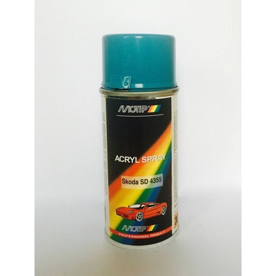 Motip sprej Škoda akrylový autolak 150 ml SD4355 modrá jadran – Sleviste.cz
