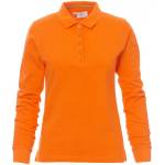 PAYPER florence lady 000931-0021 / Дамска поло тениска, дълъг ръкав - оранжева xs (000931002102000xs)