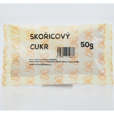 Natural Jihlava Škoricový cukor s fruktózou 50 g