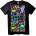 NOONEBRAND Тениска с колаж Nike логотипи - 2XL, Black