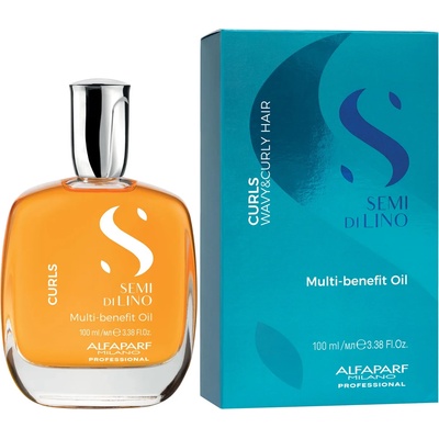 ALFAPARF Milano Semi di Lino Curls Multi-Benefit Oil - многофункционално олио за къдрици
