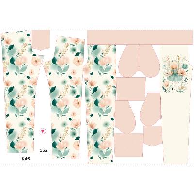 Takoy Panel se střihem rozšířené softshellové kalhoty víla Nina 152 - Jarní softshell