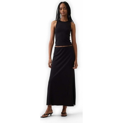 GAP 885160-01 Jersey maxi sukně černá