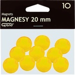 GRAND Магнит за маса GRAND 20 mm жълт 10 броя 130-1691 (130-1691)