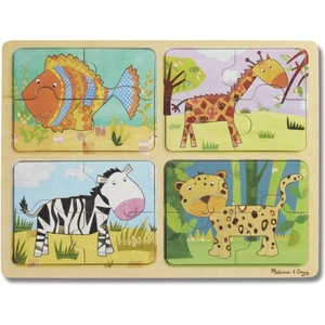 Melissa & Doug 41362 Пъзел дървен диви животни (41362)