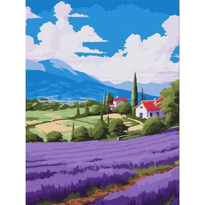 Ideyka levanduľové pole 30 x 40 cm