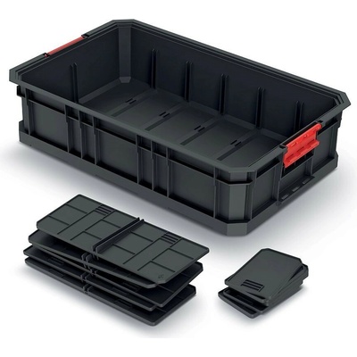 Kistenberg s prepážkami MODULAR SOLUTION 520 x 327x125