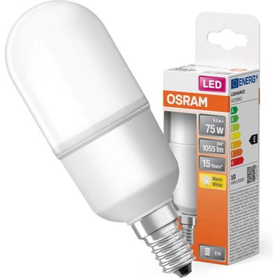 Osram LED žiarovka LED STAR, E14, 10W, tyčová, studená biela