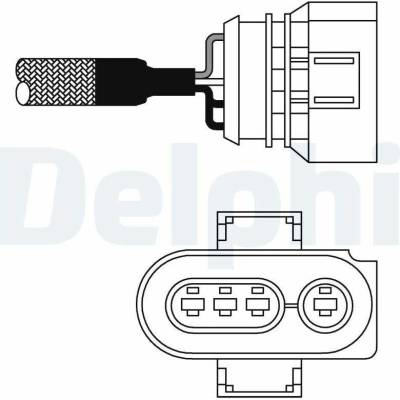 Lambda sonda DELPHI ES10987-12B1
