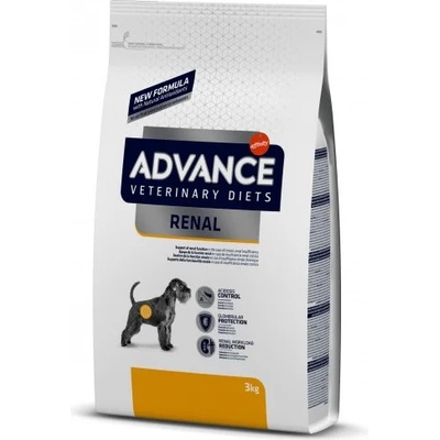 Affinity Advance DOG VETERINARY DIETS RENAL - лечебна храна за кучета, която подпомага бъбречната функция в случаи на хронично бъбречно заболяване, Испания - 3 кг