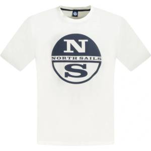 North sails Тениска с къс ръкав за мъже north sails, Размер 2xl, Цвят Бял (996017000_bi0101)