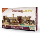 Archon Studio Dungeons & Lasers: Dwarven Mine Half-Height Walls