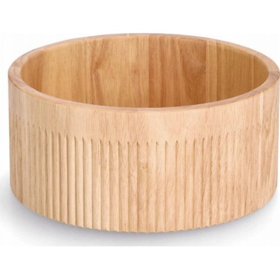 Zeller Válcová proužkovaná miska, bambus, ? 27 x 12 cm