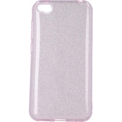 Pouzdro TopQ Xiaomi Redmi Go glitter růžový