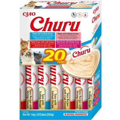 Churu Cat Tuna with Seafood 280 g