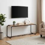 vidaXL ТВ стойка 113, 5 x 35, 5 x 42 см Старо дърво Инженерна дървесина (8007898)