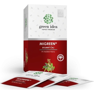 Topvet Green Idea Migreen bylinný čaj 20 x 1,5 g