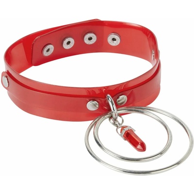 KILLSTAR чокър killstar - кристал - кърваво червено - ksra004815