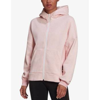 Adidas Sportswear Studio Louge Full-Zip Hoodie Pink