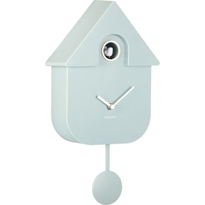 Karlsson Стенен часовник с кукувица Modern Cuckoo небесносин (KA5768LB)