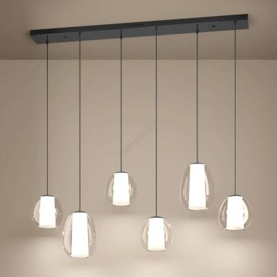 EGLO 390459 - димируема LED люстра MENORCA 2xLED/7W/230V + 4xLED/5, 5W+6xLED/1, 6W хром (EG390459)