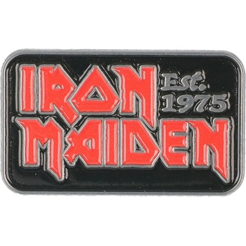 RAZAMATAZ Значка iron maiden - est 1975 - razamataz - pb126