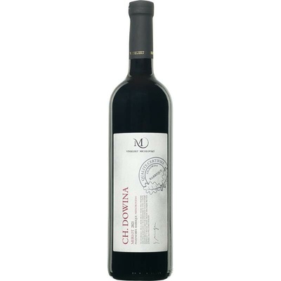 Merlot Vinselekt Michlovský pozdní sběr barrique Chateau Dowina 14,5% 0,75 l (holá láhev)